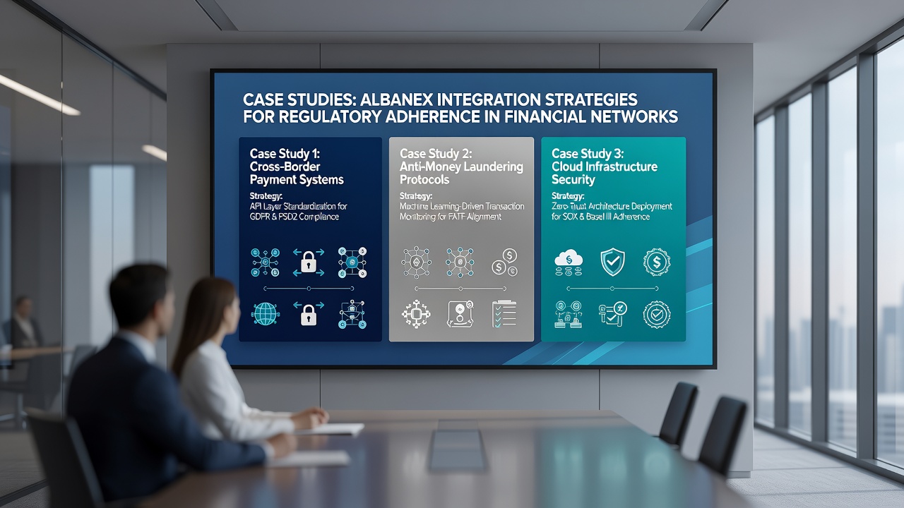 Case Studies Highlighting Albanex Integration Strategies for Regulatory Adherence in Financial Networks